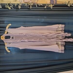 Urban Mango Swing Dress, w/Lace & Ruffle trim.  Medium